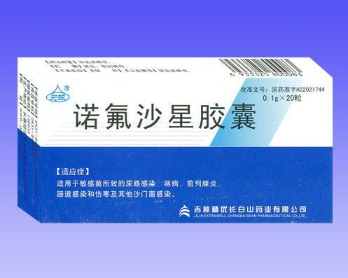 【严新】诺氟沙星胶囊-上海皇象铁力蓝天制药有限公司