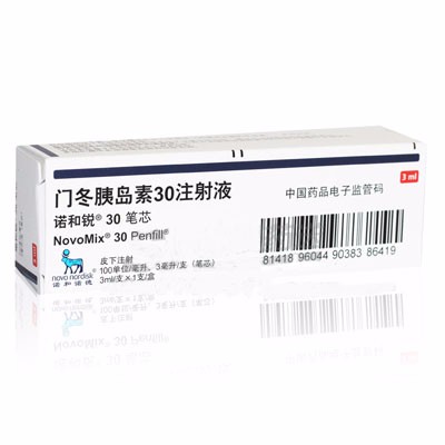 【诺德】门冬胰岛素30注射液-诺和诺德(中国)制药有限公司